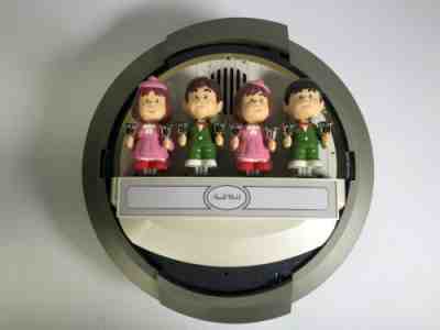 RARE Small World Rhythm Musical Motion Clock With Four Dancing Figures 4MH696RH