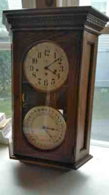 Howard miller wall clock westminster chimes, calendar dial