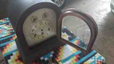 Make Offer Antique Junghans windsorchime MantalClock DRP a  160