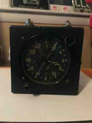 Hamilton WW II H-37500 Elasped Time Clock 8 Day