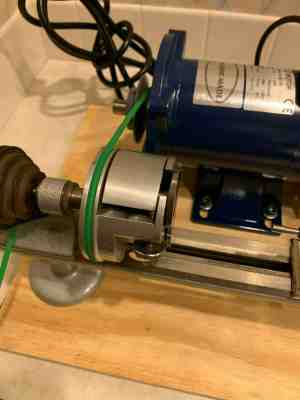 ROLLIMAT PIVOT POLISHER + Boley 8mm WATCHMAKER'S CLOCKMAKER'S LATHE Tool Setup 