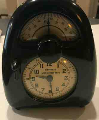 measured time noguchi hawkeye by Stevenson Mfg. vintage clock timer