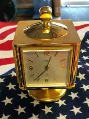 Vintage Salem Swiss Clock Hygrometer Barometer Thermometer Cube Weather Station