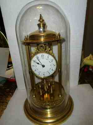 Antique-Gustav Becker-400 Day-Bandstand Louvre Clock Ca 1920 To Restore-#T927