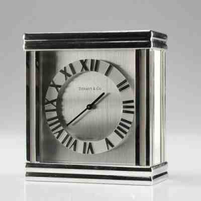 Tiffany & Co. Atlas Mantel Clock RARE - Swiss Made with Quartz Movement