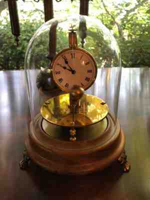 HOROLOVAR ROTARY FLYING BALL PENDULUM CLOCK BRIGGS
