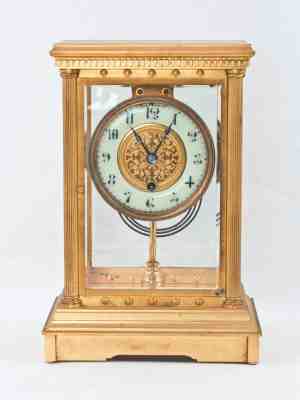 American crystal regulator clock @ 1880 Original Boston Clock Co., Boston Rare!