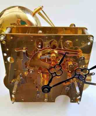 Hermle Bell strike clock movement 352-070 with 11 jewels escapement