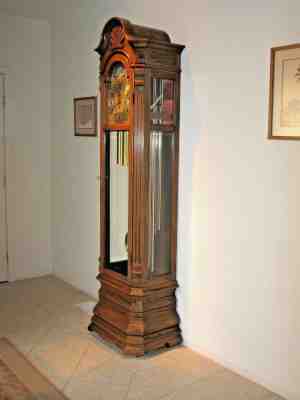 Herschede 9 Tubular Grandfather Clock <Hernando Desoto> Model 112, C.1970's