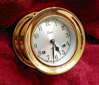 Chelsea "Boston" ships bell clock