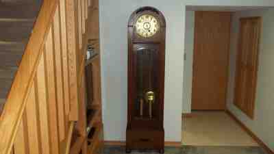 FULLY & PROPERLY RESTORED FS MAUTHE BIM-BAM STRIKE TALL CASE CLOCK 