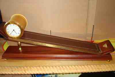 Musée International d’Horlogerie Inclined Plane Clock Franklin Mint Complete
