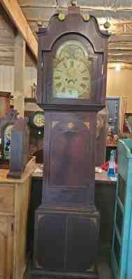 Antique English Tall Case / Grandfather Clock c. 1840