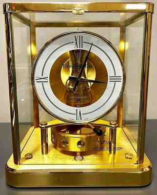 JAEGER LECOULTRE  "ELYSEE TIFFANY" 540 ATMOS #673909 RUNS~ SERVICED ~ NrMT!!