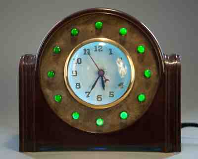 Vintage 1940s Art Deco Bakelite LACKNER 