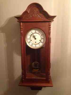 Amana Wall Clock ''Prince Ysenburg'' Limited Edition SLD Walnut  Hand Made 1982