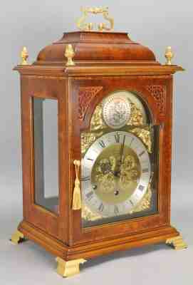 Queen Anne Bracket Clock - Comitti of London