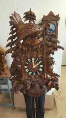 Beautiful antique8 day black forest cuckoo clock from Germany