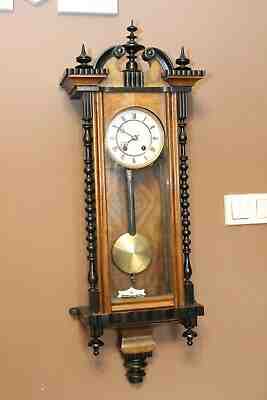 Lenzkirch germany wall clock at 1883
