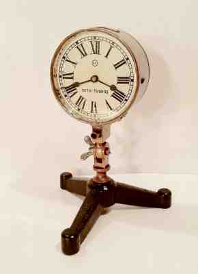 Antique 1896 - 1911 Seth Thomas Clock WM Gaertner Lab Equip Original Steampunk