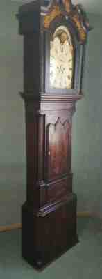 ENGLISH TALL CASE CLOCK - WILKES AND SON BIRMINGHAM