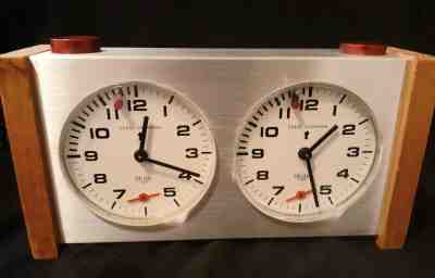 Vintage Heuer Competition Chess Champion Swiss Fab Looping Stopwatch/Clock
