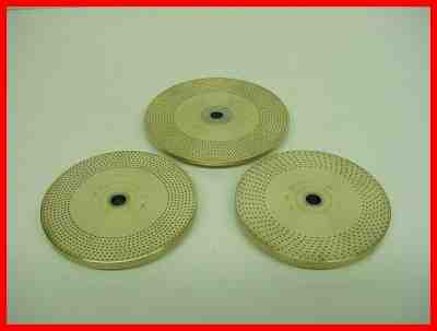 3 Index Plates Brass Sherline - Watchmaker - Clockmaker - Boley - Levin - USA 