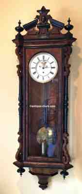 Lenzkirch 1-Weight Model 313 with Open Escapement Movement VERY RARE