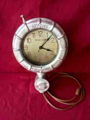 ANTIQUE CROUSE HINDS EXPLOSION PROOF CLOCK CIRCA 1931