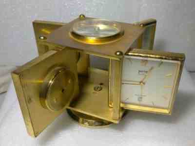 VINTAGE IMHOF "BUCHERER" 15-JEWEL SWISS WEATHER STATION. RARE FIND.
