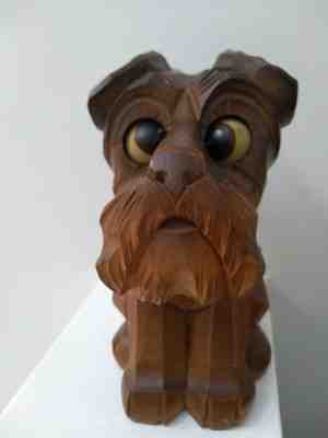 Scottie Dog Rotating Eyes Clock, Rare, Collectible, Purchased Black Forest c1936