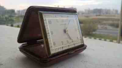 Mont Blanc Vintage Travel Desk Clock Alarm | Montblanc Collectable