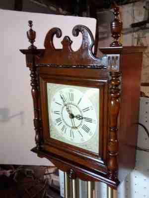 Vtg Nutone Doorbell Chime Clock working Mvts clean new motor   