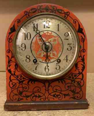 Scarce Gilbert 1807 Color Clock Late 1920’s Vintage