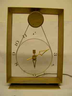 Jefferson Suspense Clock, Cat. No. 580-191, Used-some damage