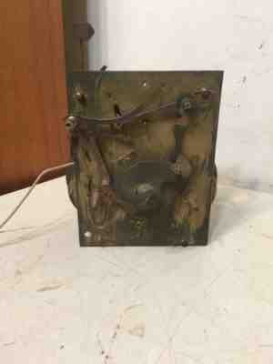 Antique 8 Day Grandfather Tallcase Clock Movement Parts Helliwell Leeds