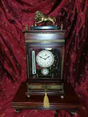 Mystery Ferris Wheel Gravity Weight Driven Regulator Clock w/ Custom Base 