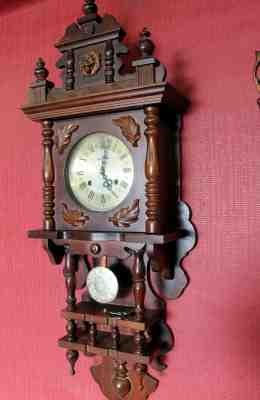Wall Clock Chime Clock Regulator Clock Freischwinger 31 Day