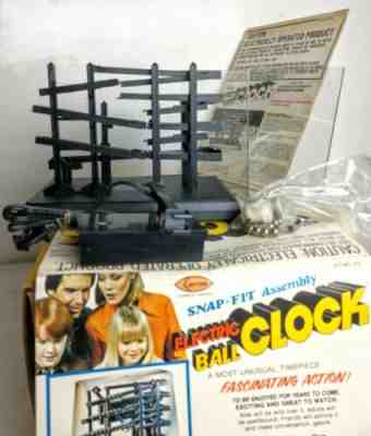 Vintage Arrow Handicraft Electric Ball Clock Kit with box 1978