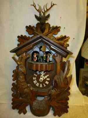 Cuckoo Clock parts/ repair Albert Schwab Karlsruhe- Germany #859