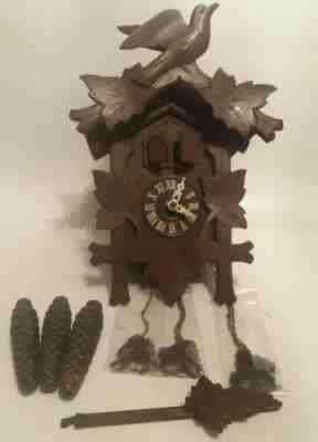 Black Forest Cuckoo Clock E Schmeckenbecher Germany 275 ET Sweetheart Sweetheart