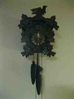 Vtg Cuckoo Clock Poppo Tezuka clock made in Japan producer H. Saito #00904