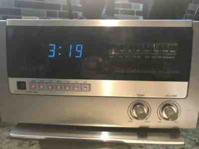 VINTAGE 1970's SONY Digimatic ICF-C820W Dream Machine AM/FM Clock Radio 