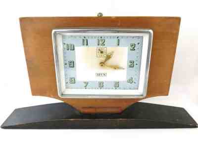 50-60s' IDOX Shelf Judaica Israel Vintage Rare Alarm Clock Work