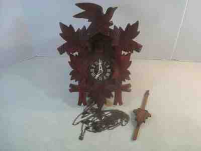 HUBERT HERR Germany CUCKOO CLOCK 12x9x5 PARTS/REPAIR*