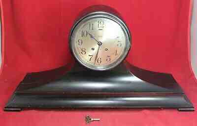 Tiffany & Co Ships Bell Mantel Clock - Tambour Style - Mantle - Vintage