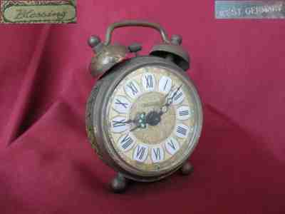 1950s VINTAGE GERMAN ALARM CLOCK - BLESSING