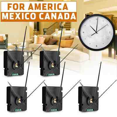5PCS Atomic WWVB Signal Radio Quartz Clock Movement Repair Set USA Mexico Canada