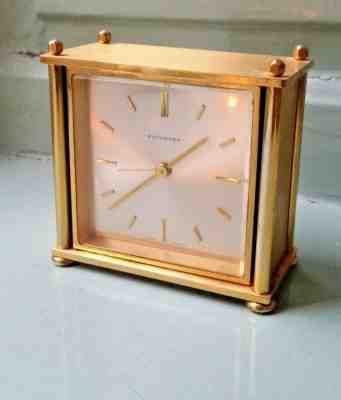 MAGNIFICENT VINTAGE BUCHERER IMHOF SWISS 8 TABLE  WATCH