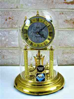 Kundo West Germany Westminster Ave Maria Quartz Anniversary Clock - TESTED